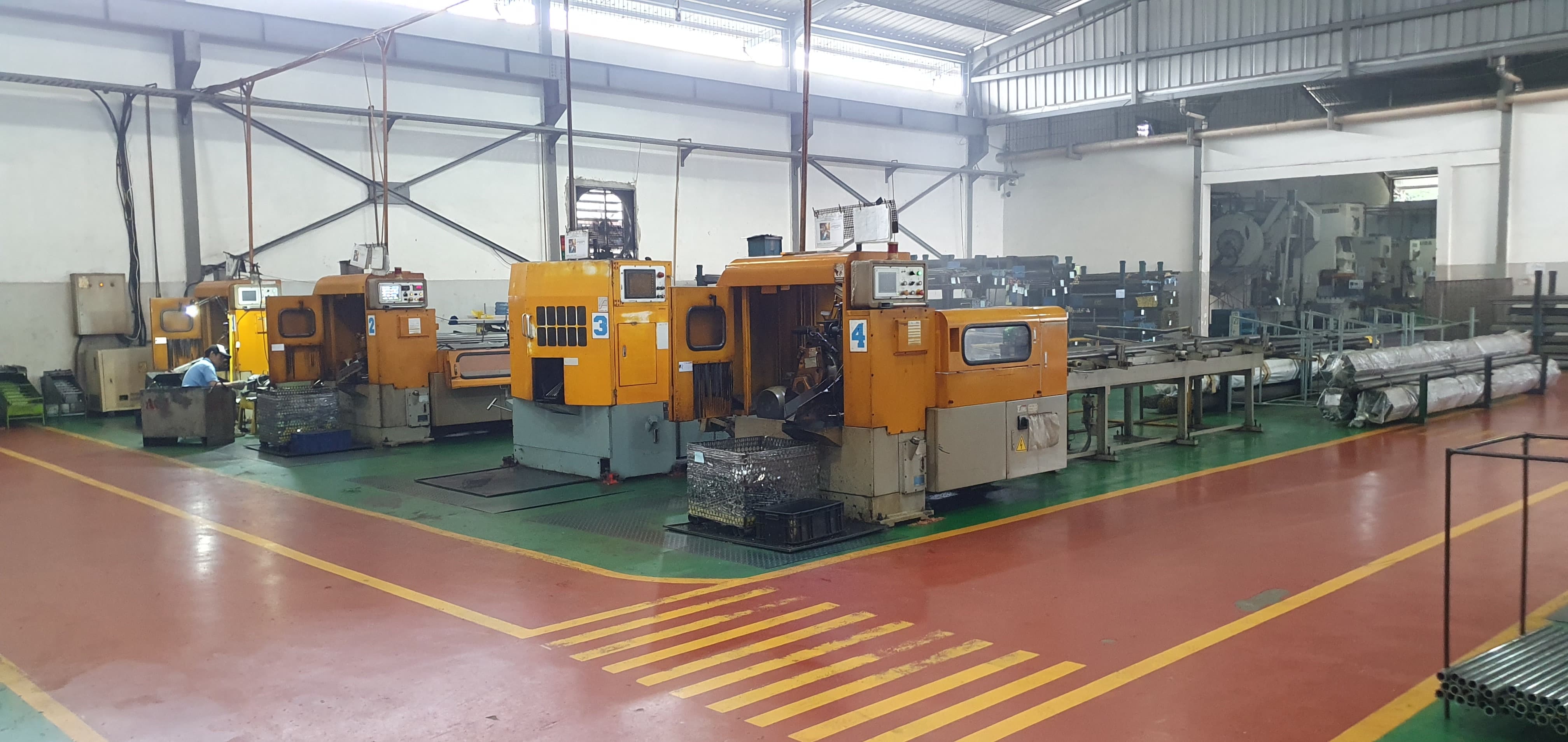 automation cutting carting machine area (area automasi mesin potong)